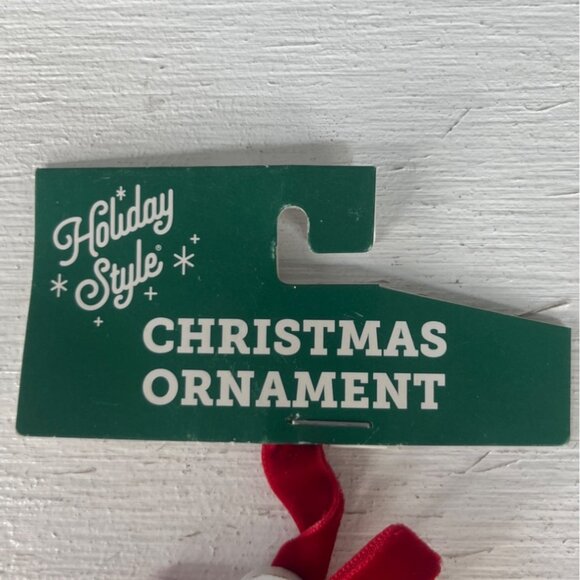 Holiday Style 6 Pc Christmas Ornaments Set Joy Noel Merry Tin Hanging - Picture 9 of 9